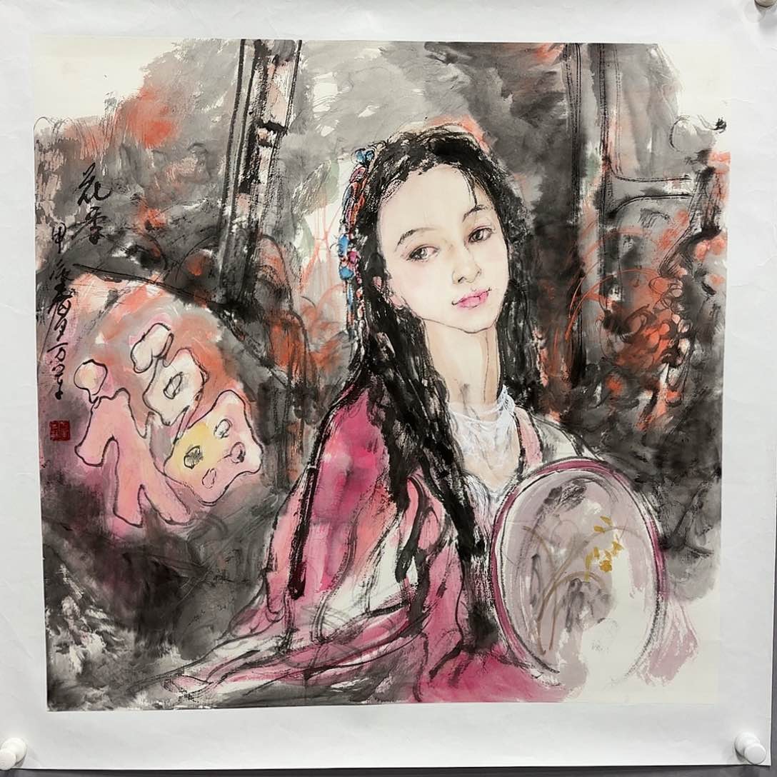 国画国画纯手绘作品请放心去藏