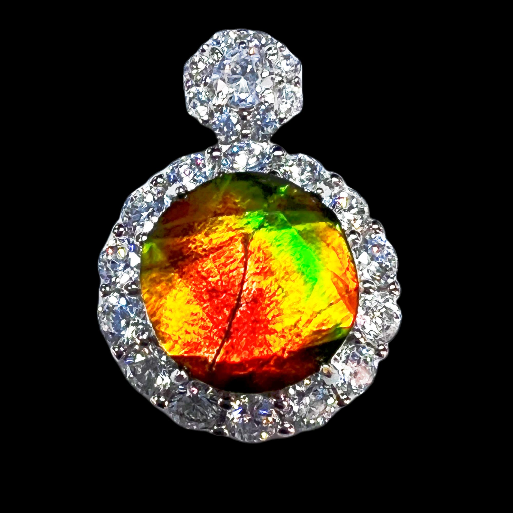 【斑彩】20mm 加拿大 N-7 DZ-V 贝壳创意饰品V5