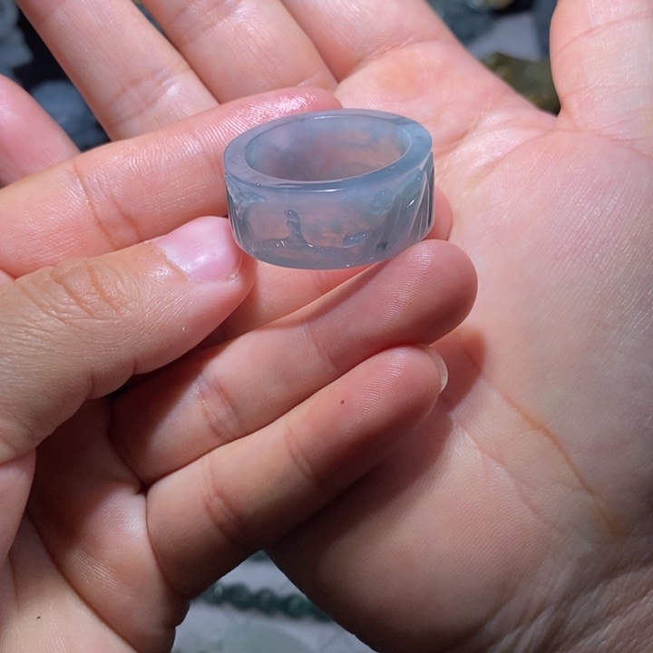 定制翡翠未镶嵌毛