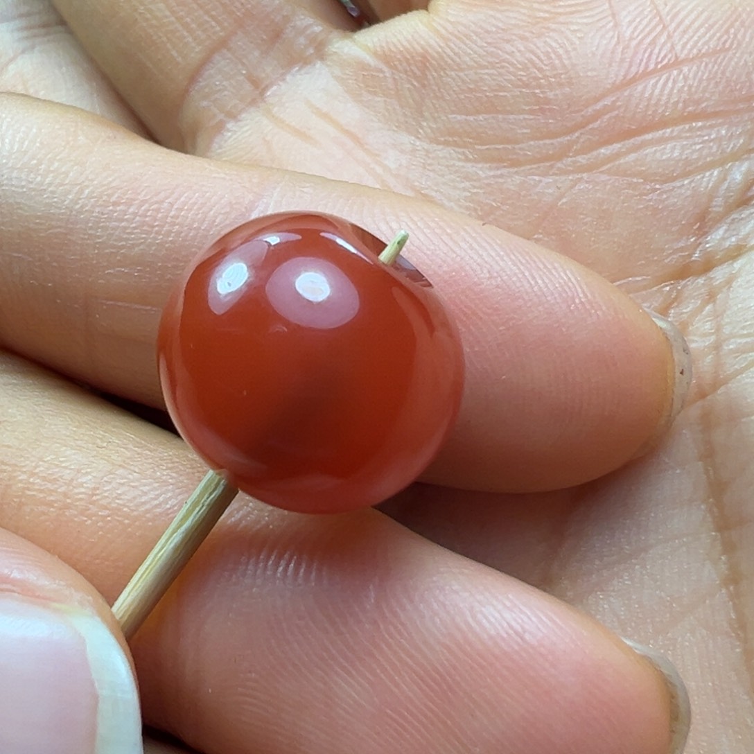 南红玛瑙珠子未镶嵌