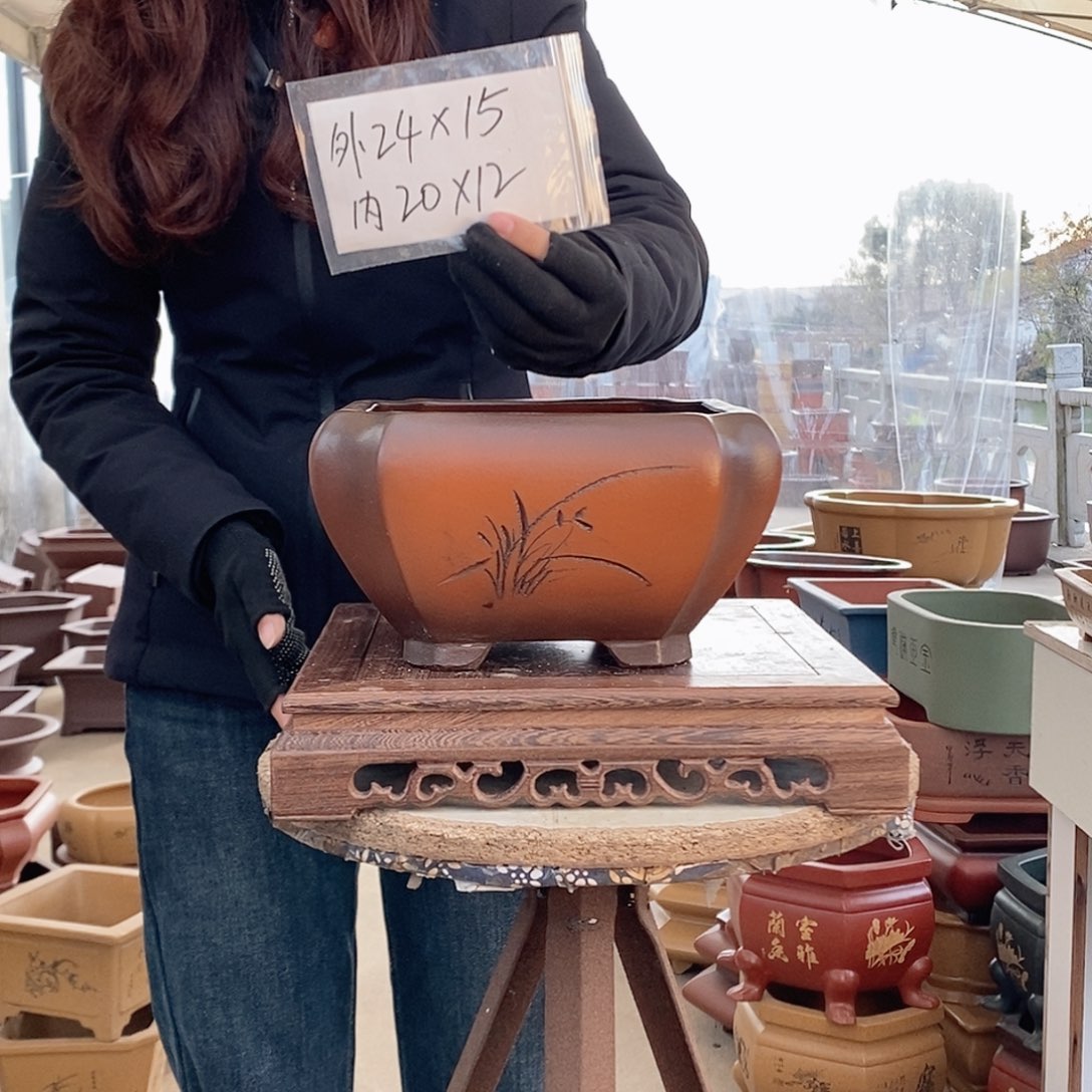 花盆紫砂紫砂花盆