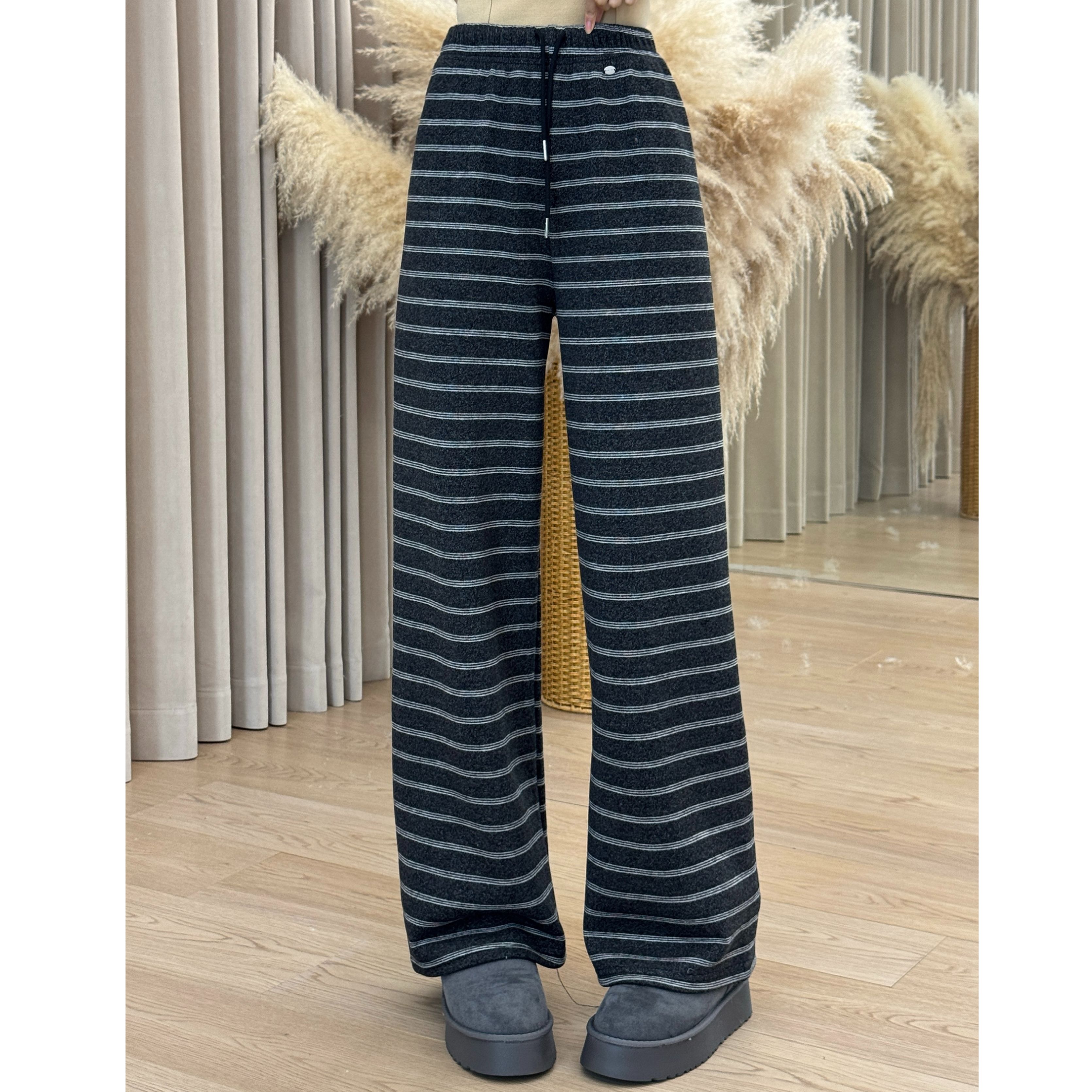 【标准腿型】LULU冬季新款时尚设计厚款加绒裤子预WZLD5XXK5506A