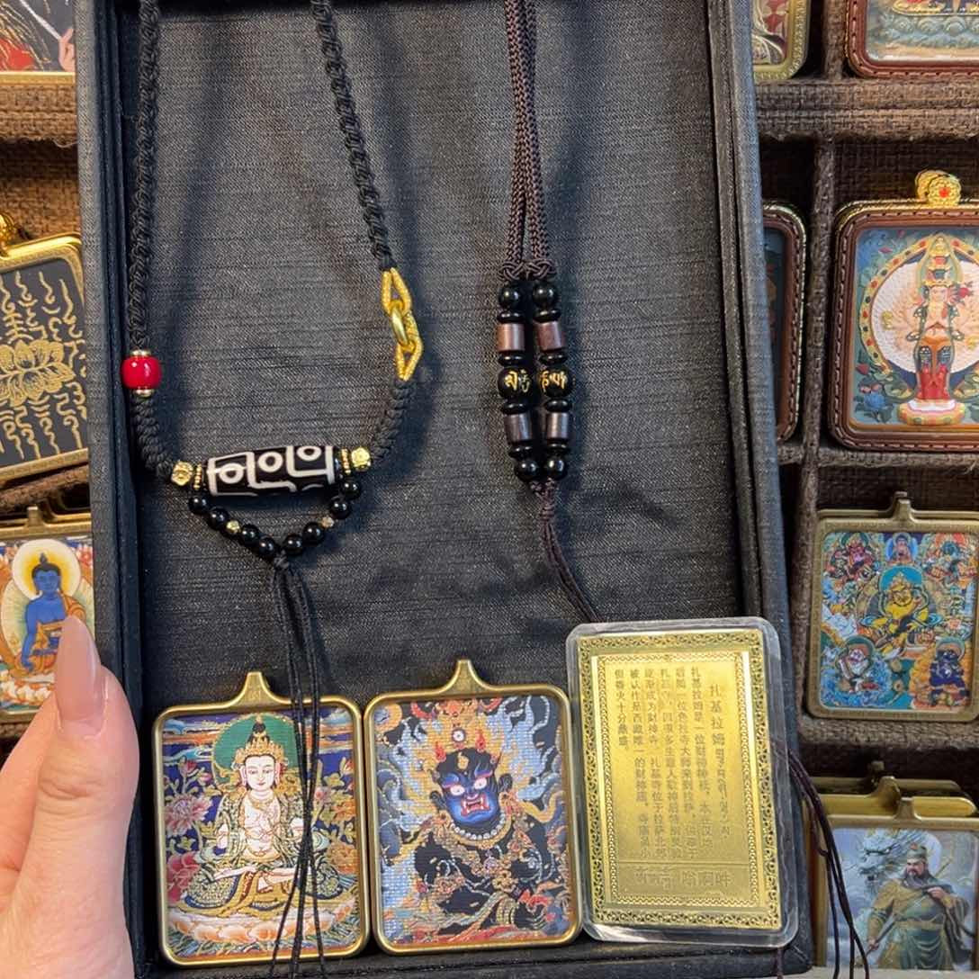 吊坠美丽的小镇和美丽的