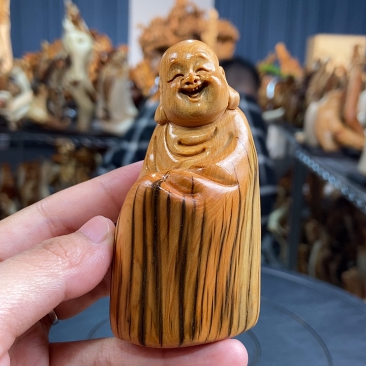 柏木（崖柏）手把件