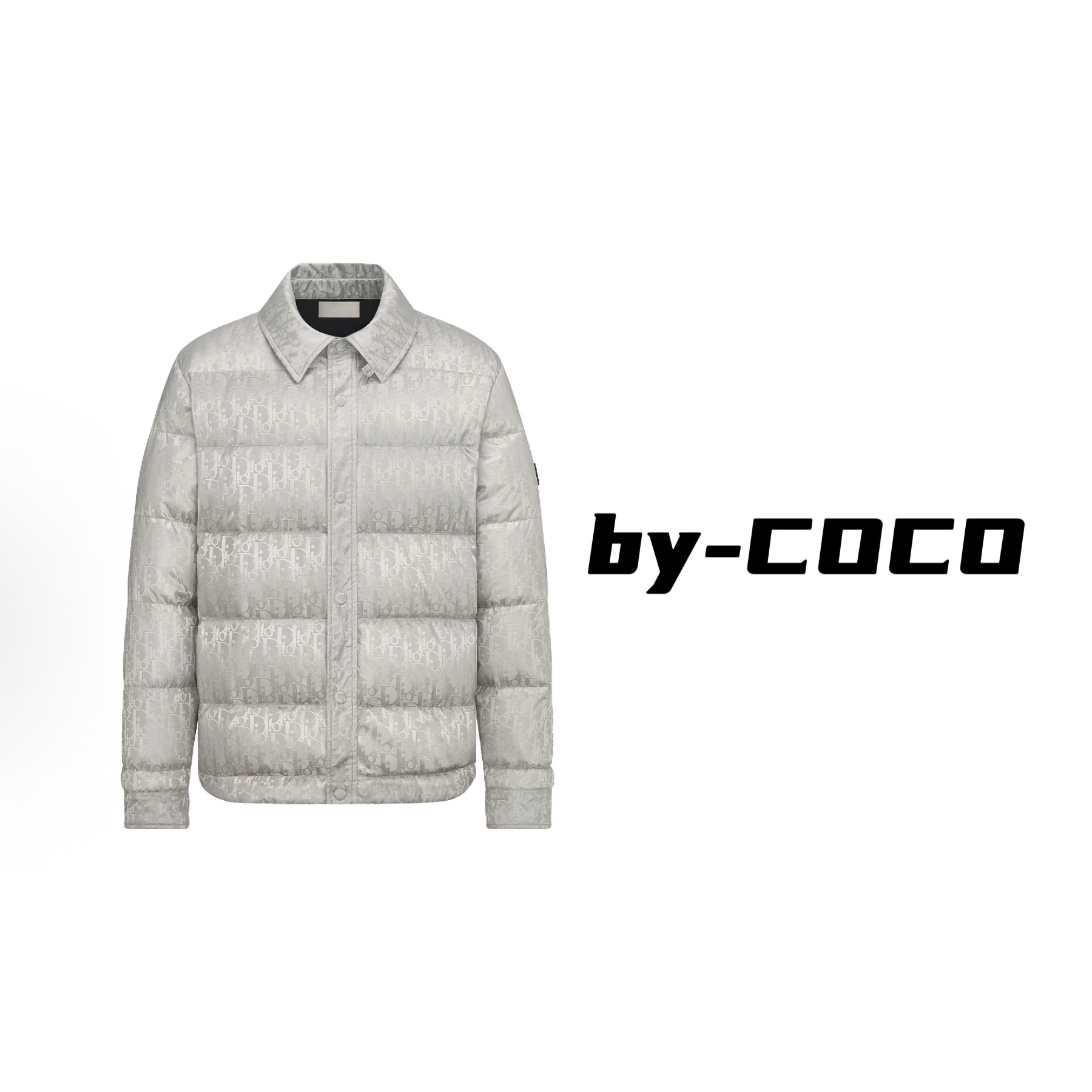 BYCOCO专属25新款字母满印衍缝长袖夹克
