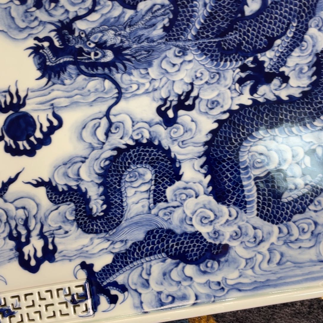 清***雅景德镇陶瓷手工手绘