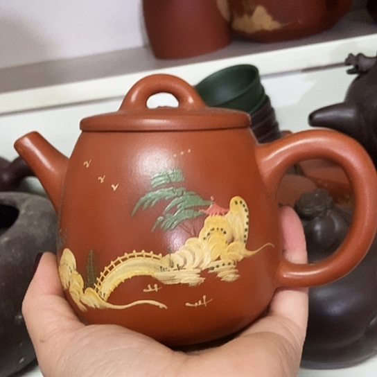 全手工制作宜兴紫砂壶