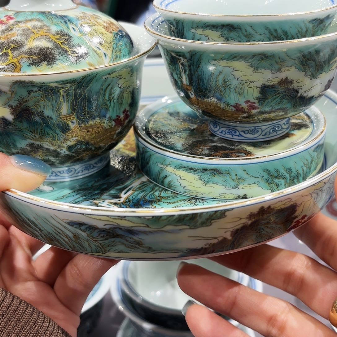 瓷片景德镇瓷器艺术