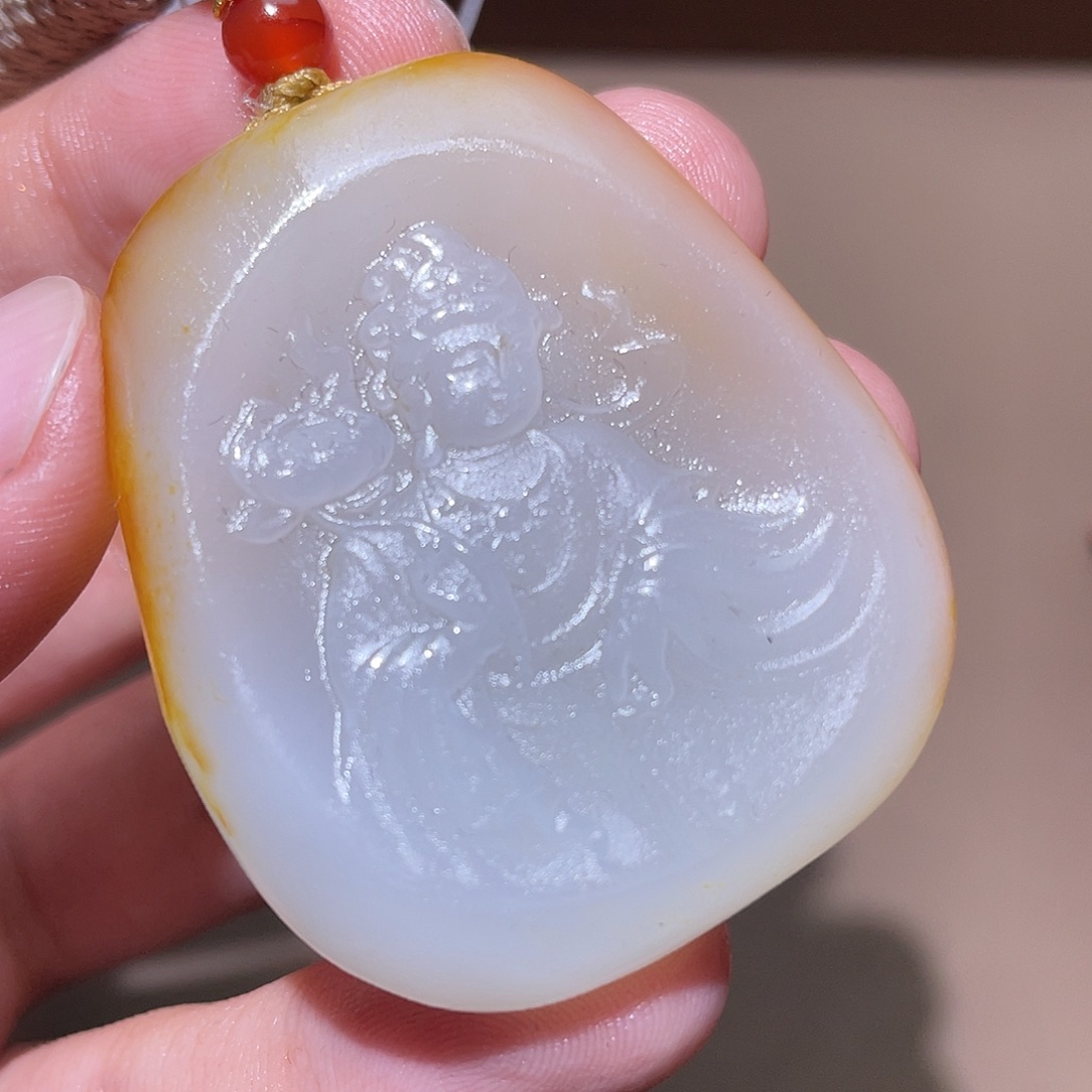 和田玉颈饰未镶嵌Y