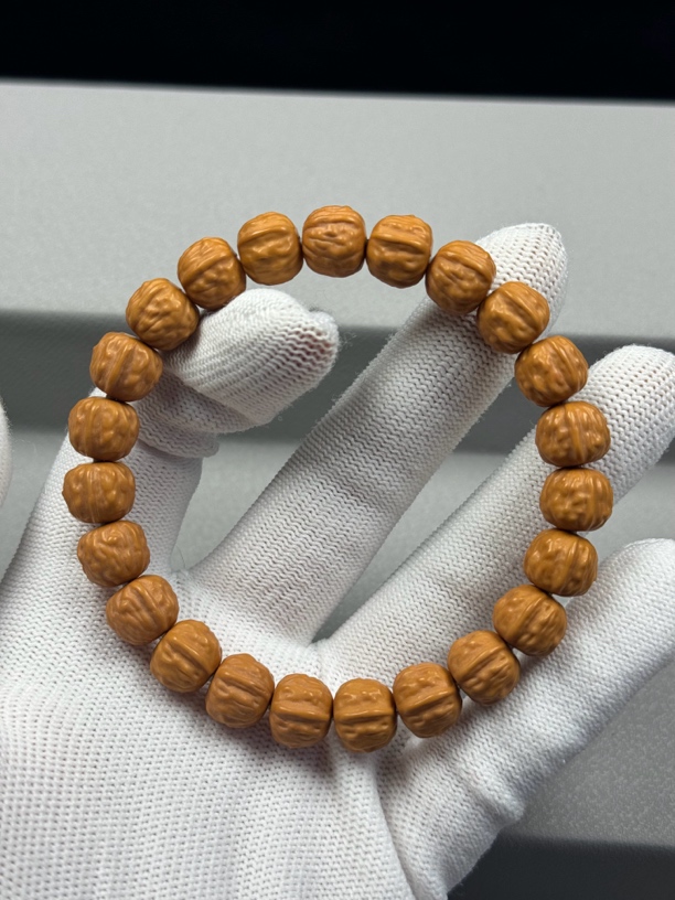 小蛤蟆 全品精雕猴头手串11mm