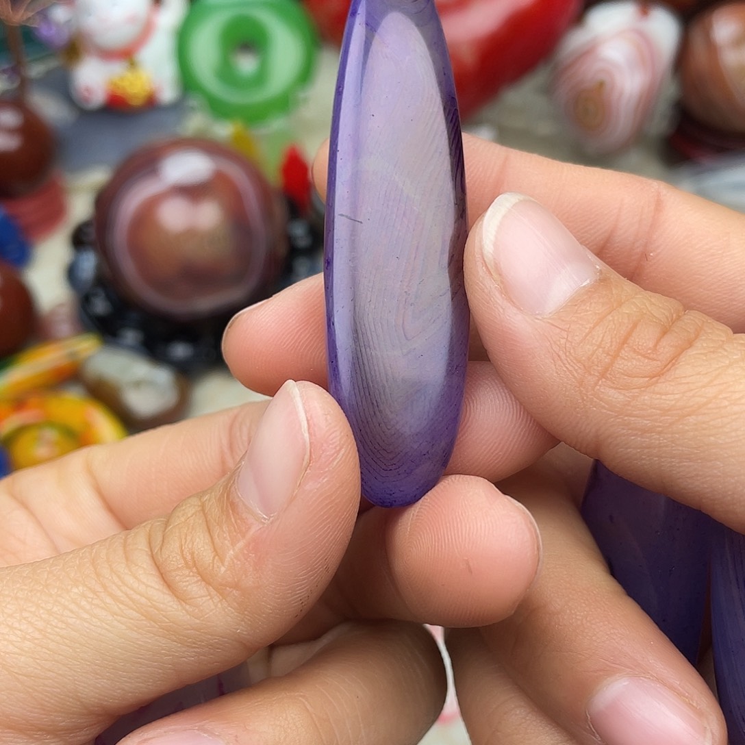 逐***行玛瑙/玉髓合金颈饰