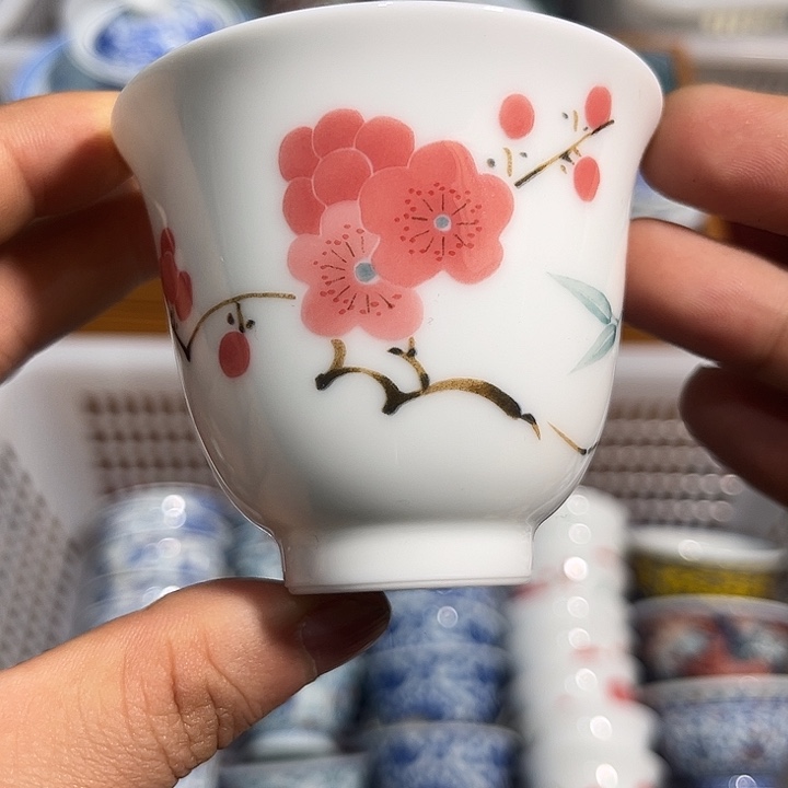 陶摆件景德镇主人杯呢12333