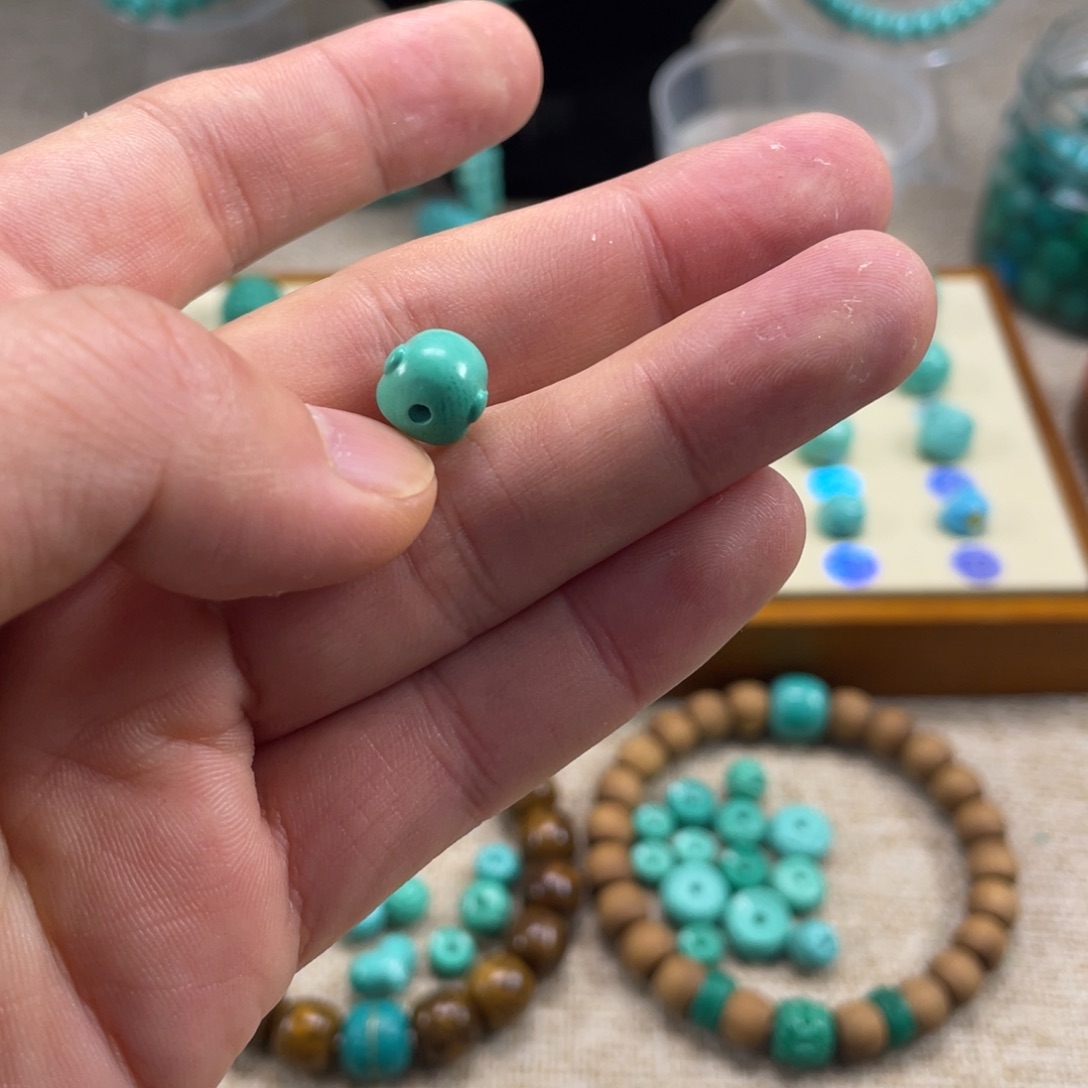 -***-原生态湖北矿小配饰，直径8