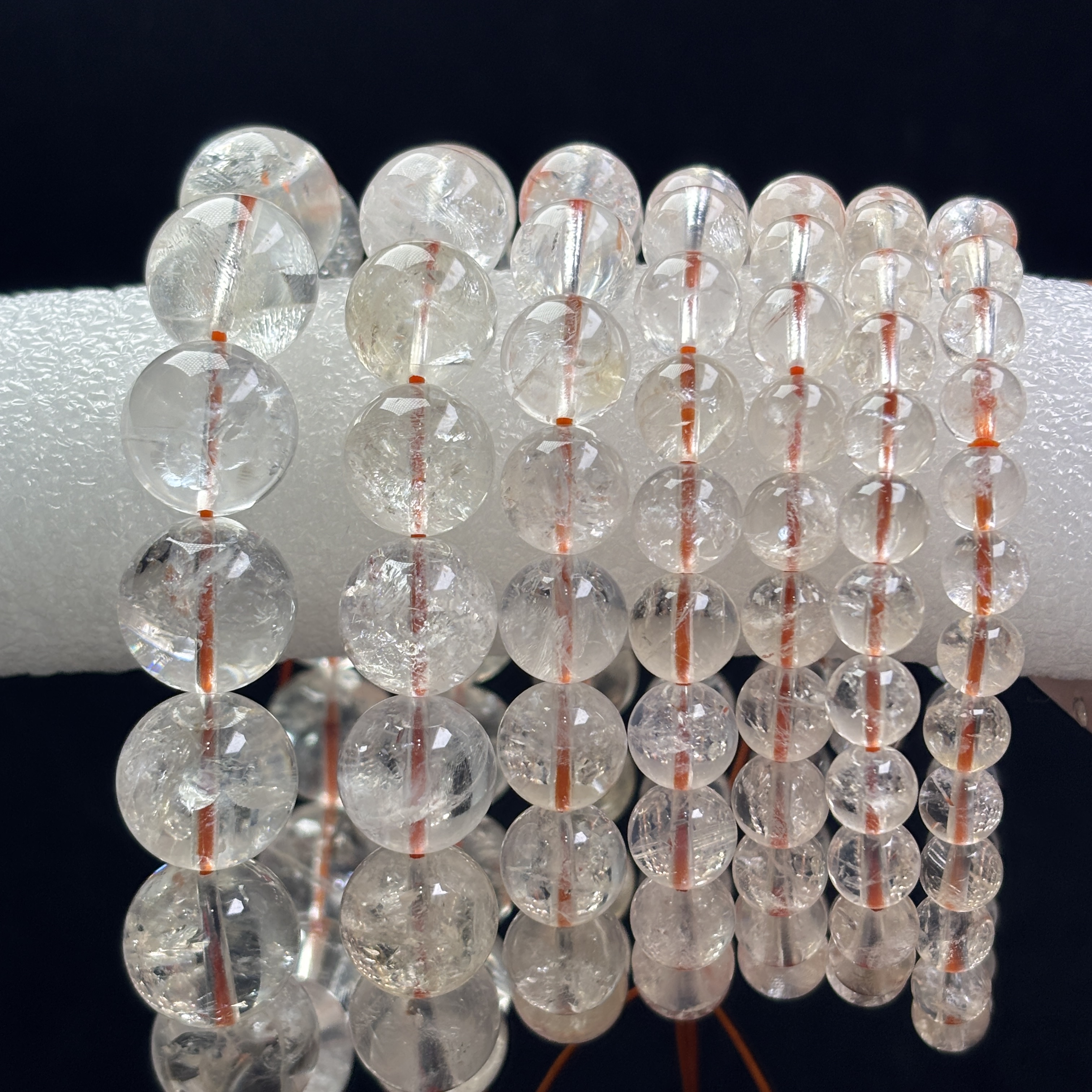 芃天啊塞黄浅黄水晶手串6m-15m（多样性发其一）FX-7876