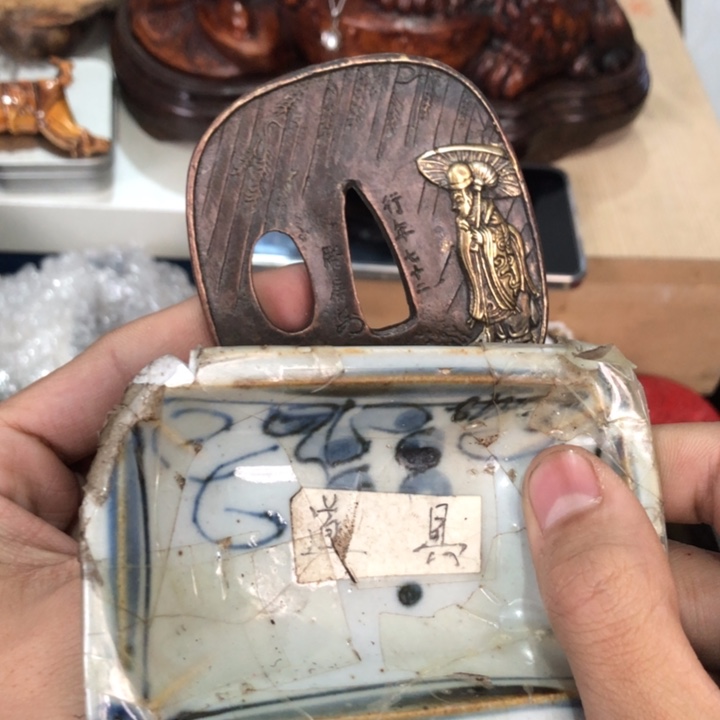 陶瓷孤品单件车里拍