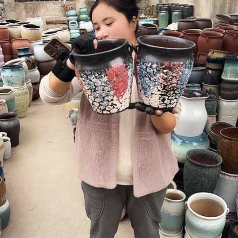 口18高21盆子盆子。