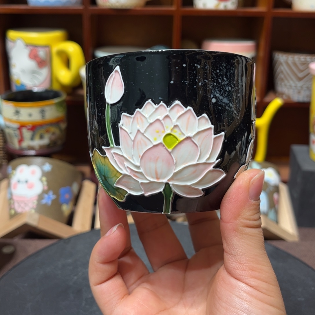 陶杯子景德镇陶瓷马克杯