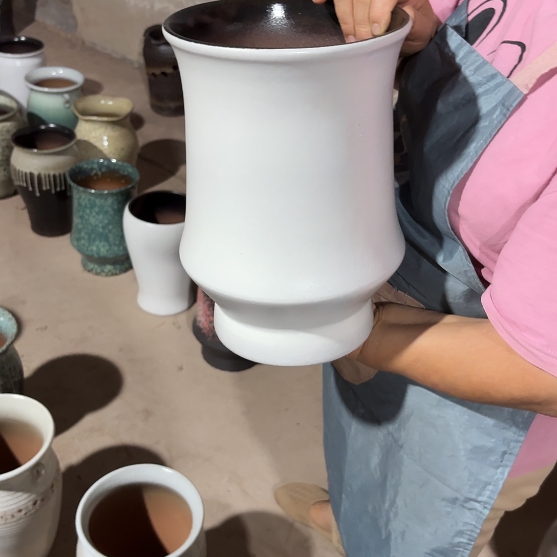 紫砂花盆口20高30
