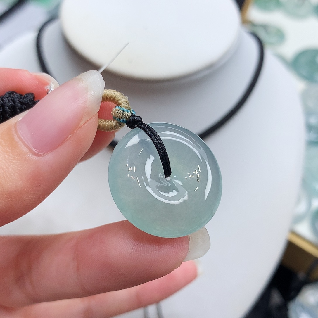 翡翠未镶嵌胸饰翡翠19，22.1/5.6