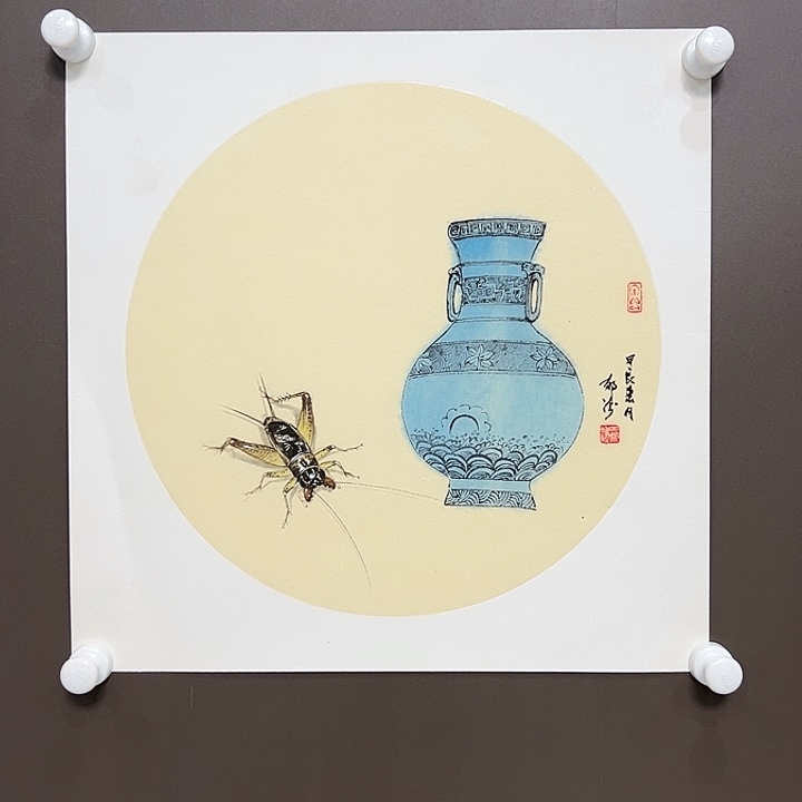 国画郁涛   手绘原创