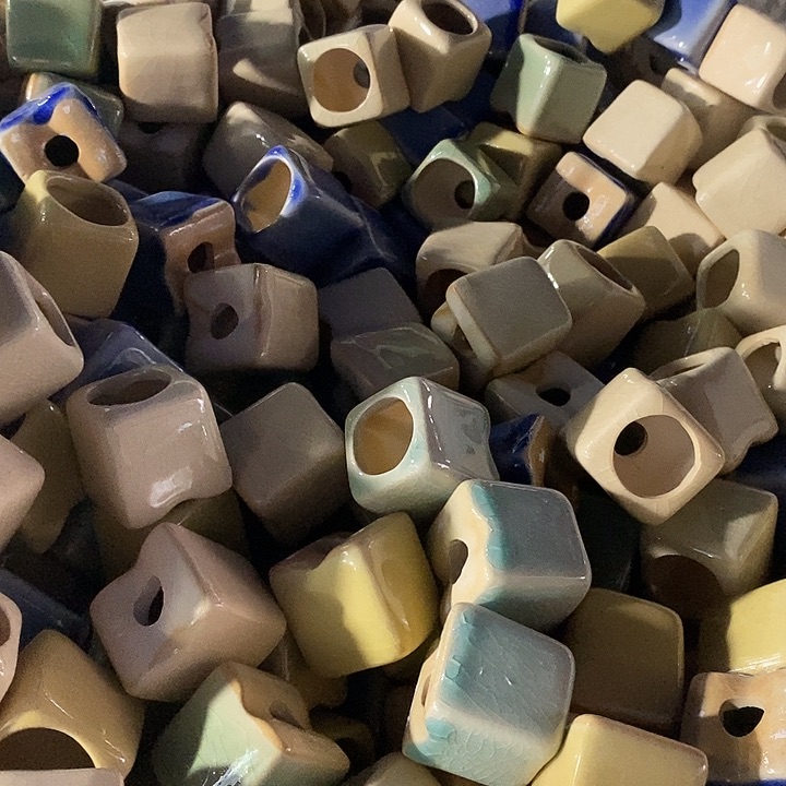 红陶【满10米包邮默认微瑕疵】6个浮力