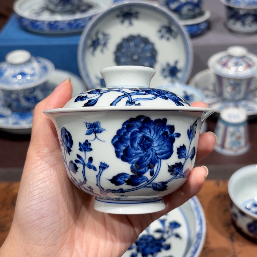 瓷片景德镇纯手工手绘