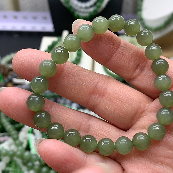 【闪购商品】和田玉手链未镶嵌8