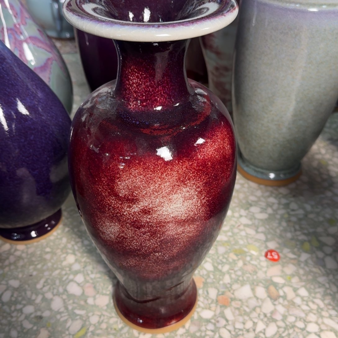 摆件郑家钧窑摆件 