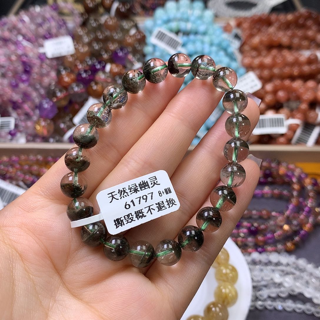 未镶嵌手链水晶，