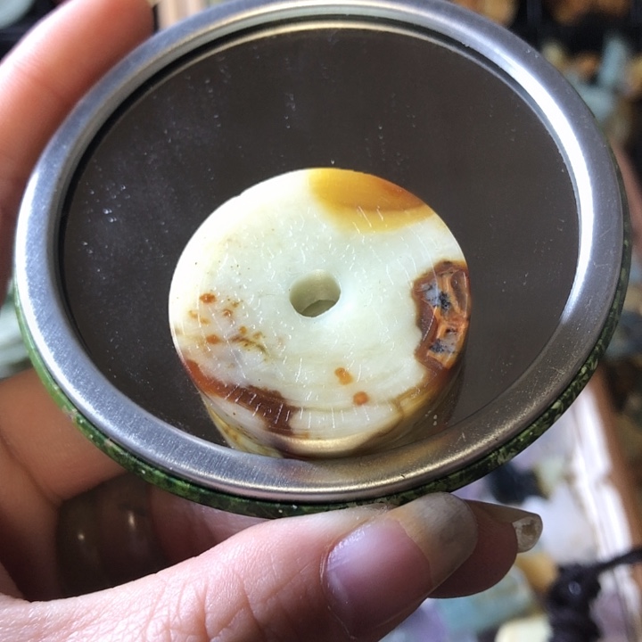 岫玉未镶嵌岫玉挂件