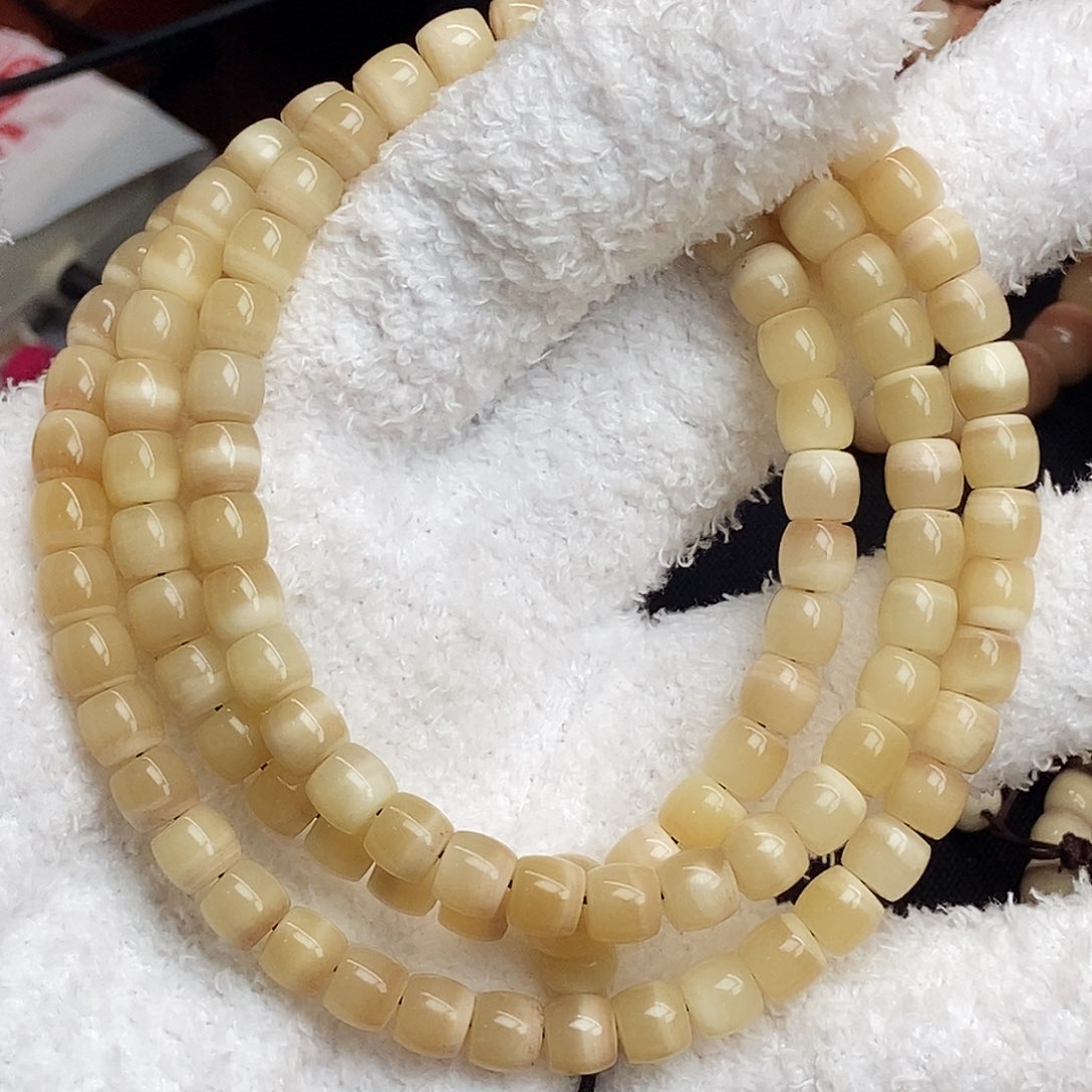 驼骨手串/手链手串76黄白