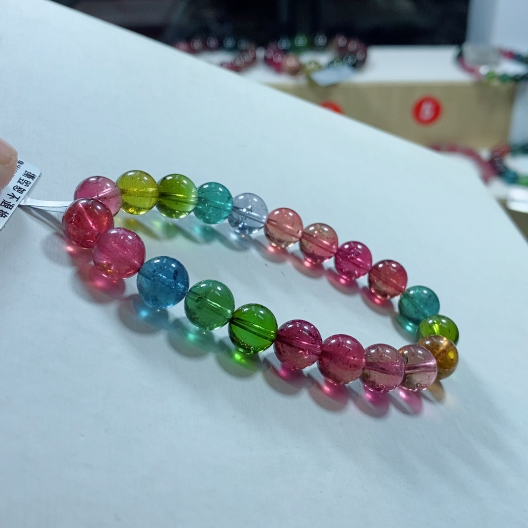 碧玺手链未镶嵌金**享碧玺