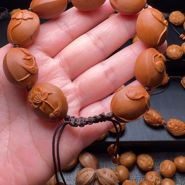 橄榄核手串/手链?***素荷韵