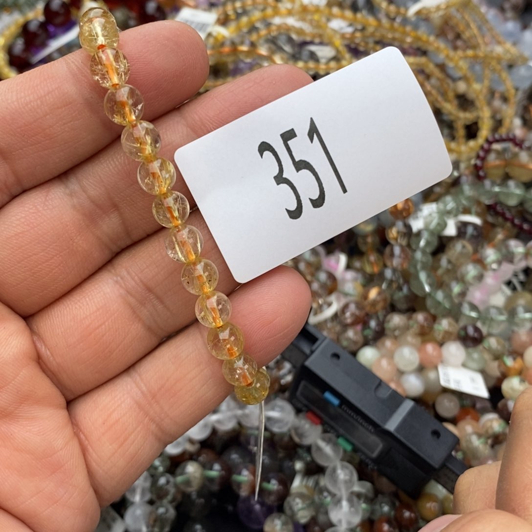 水晶手链未镶嵌手链