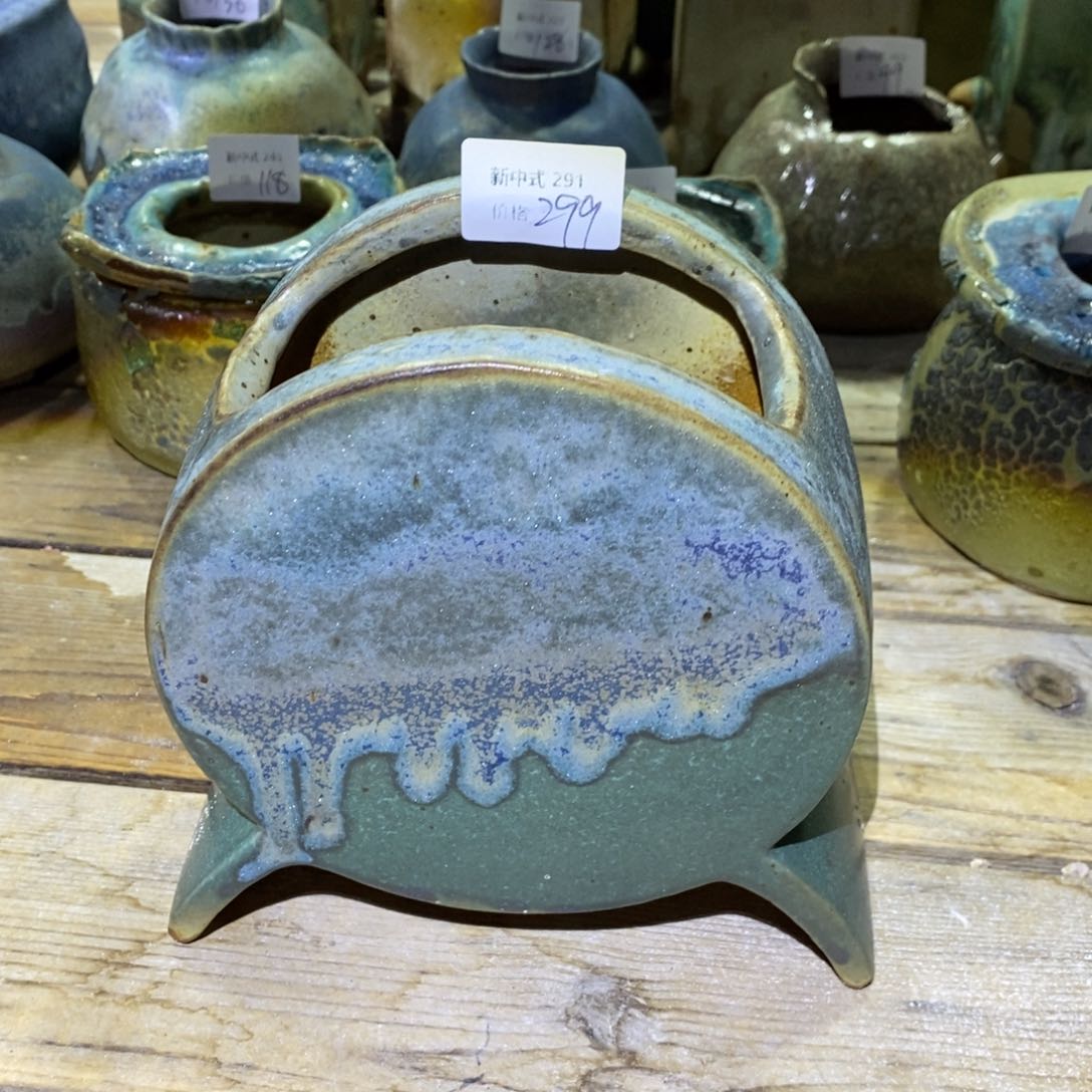 粗砂花盆南*新中式D291