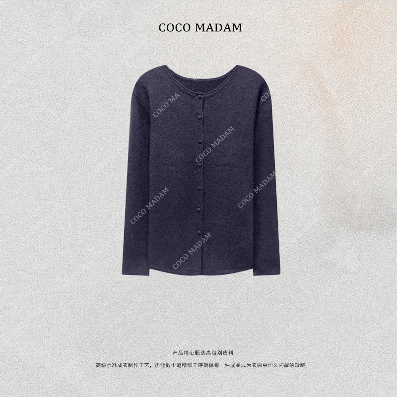 NIUNIU ·T-1865 秋冬时尚山羊绒开衫外套