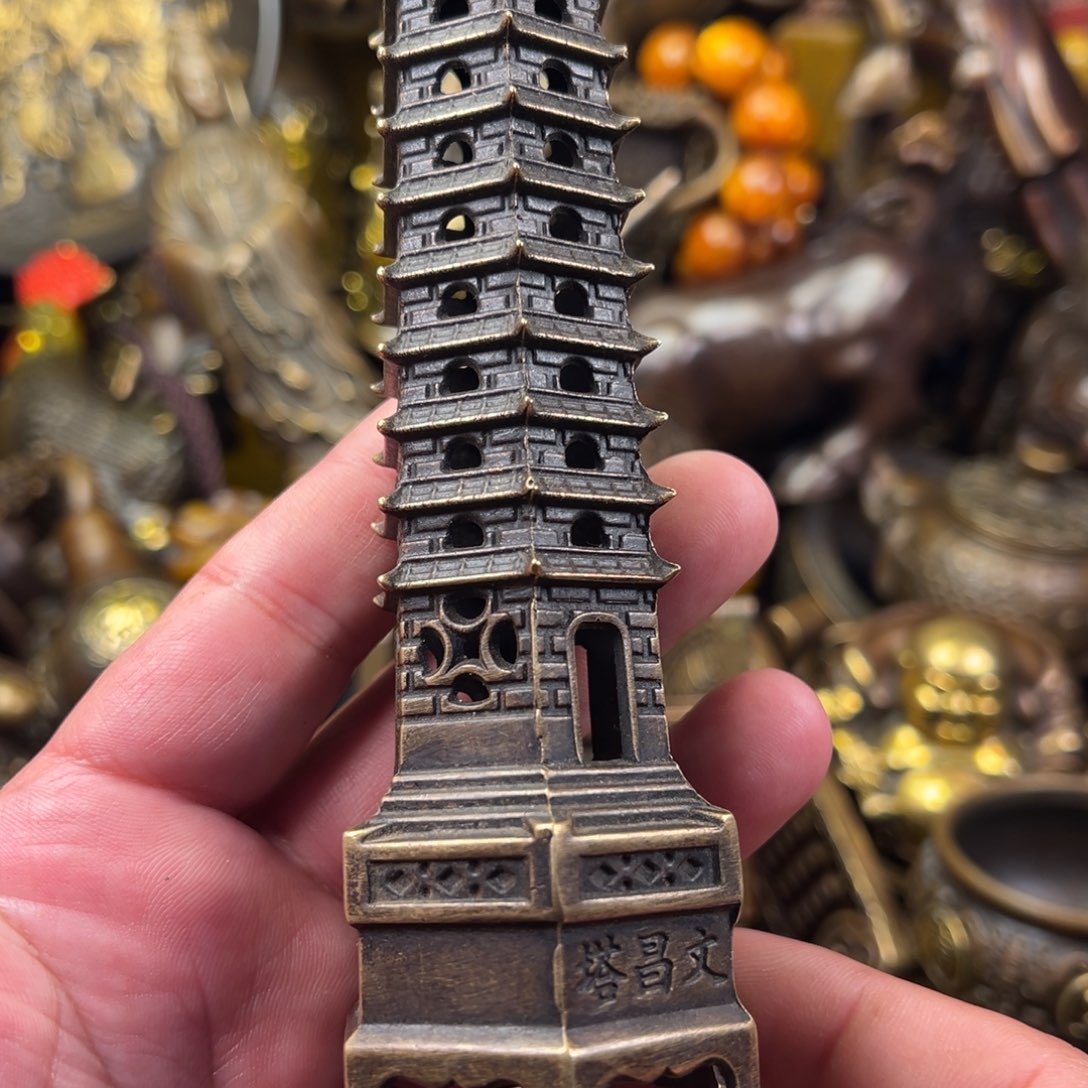 茶壶香炉铜器摆件