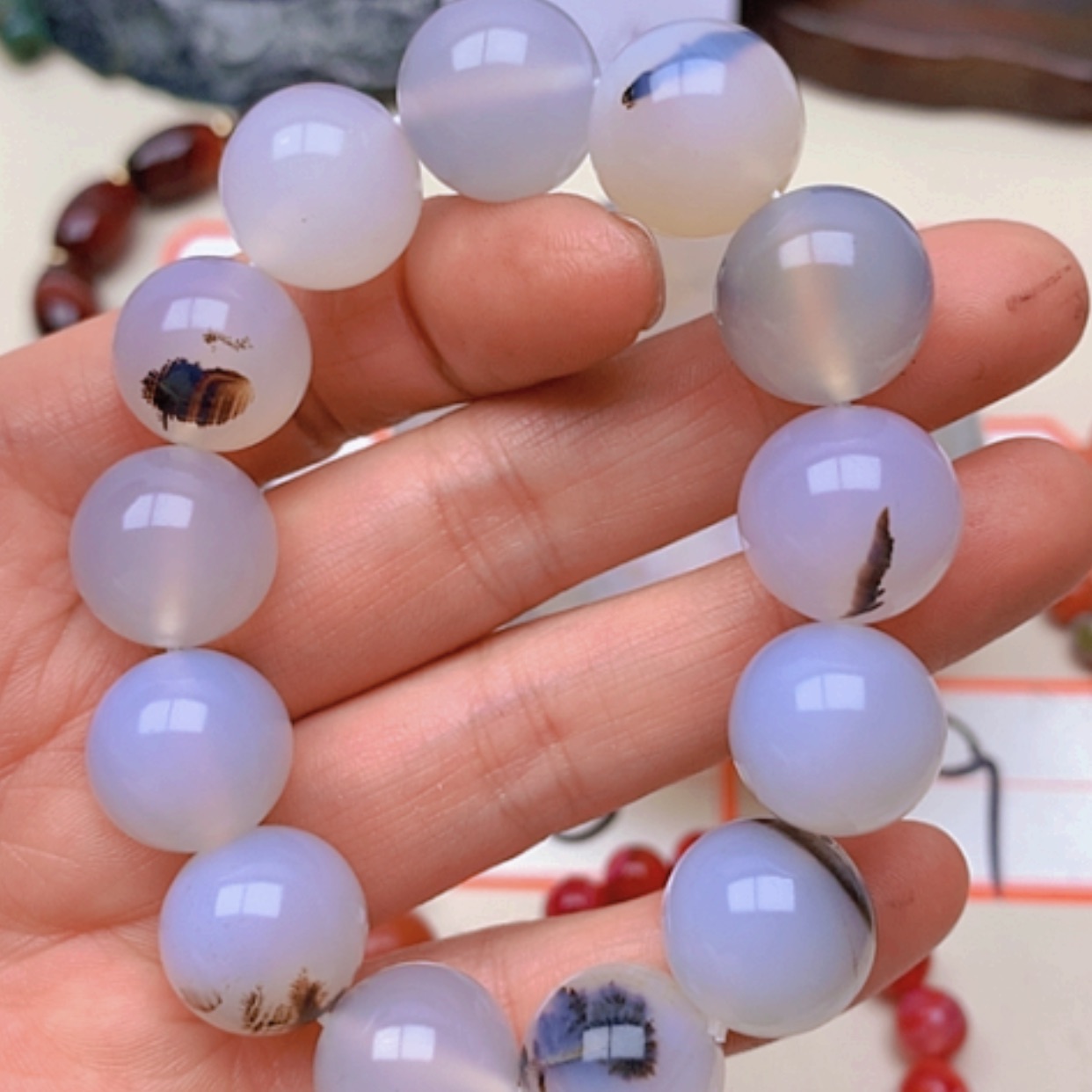 【闪购商品】玛瑙/玉髓珠宝奇石未镶嵌猎*石