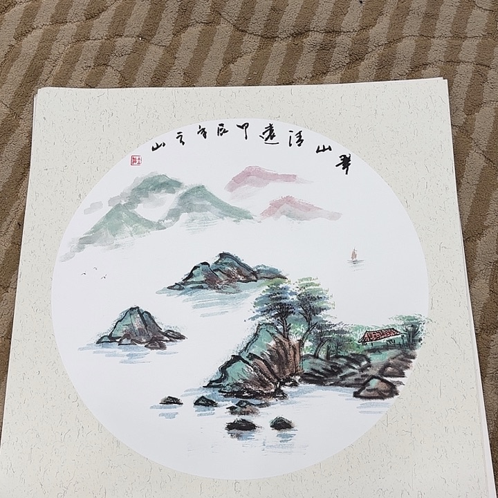 国画花鸟等多种鸟类和鸟类的栖息