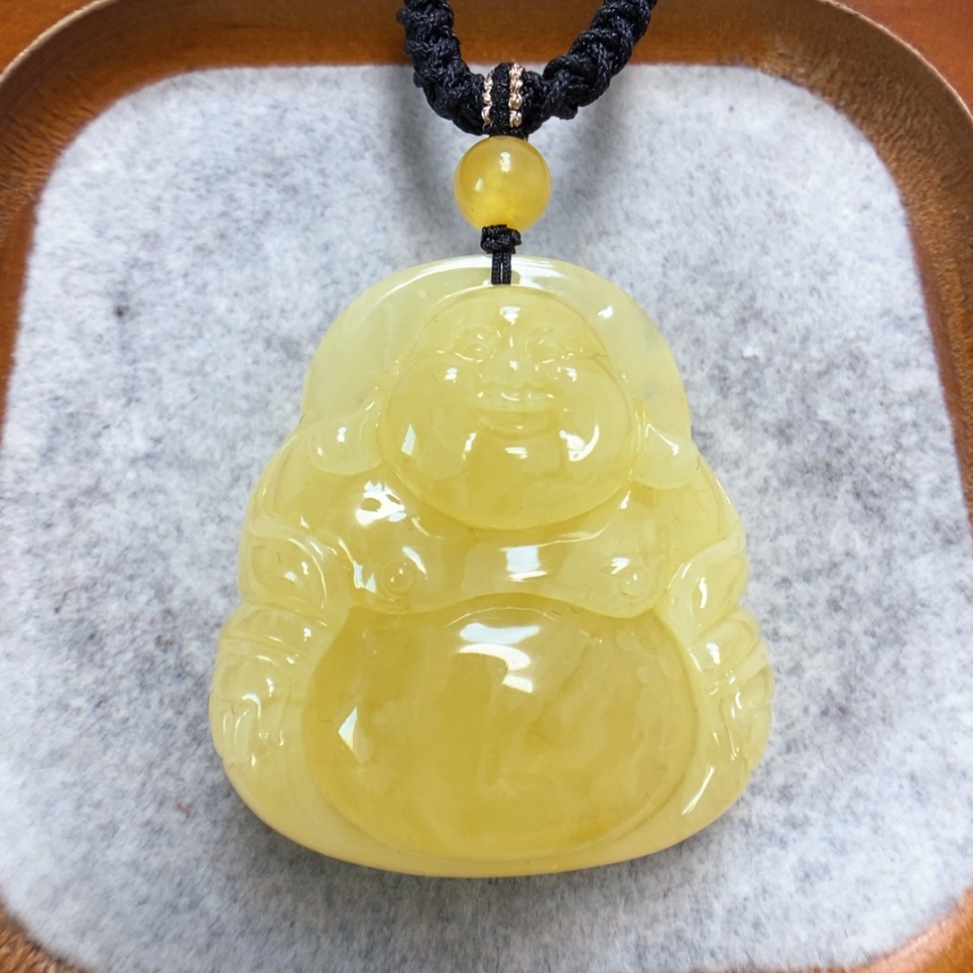 蜜蜡颈饰未镶嵌蜜蜡