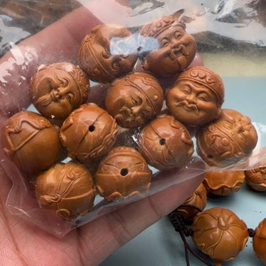 橄榄核手串无**对橄榄核地主财神手串