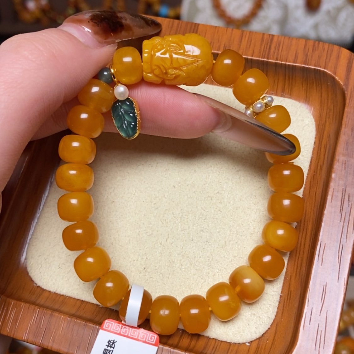 【闪购商品】手链蜜蜡未镶嵌手串