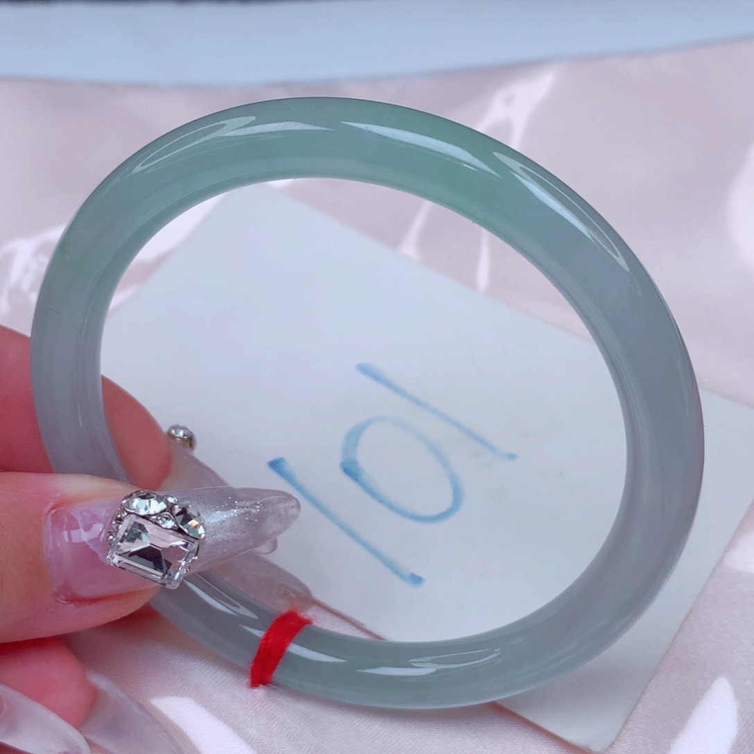 翡翠手镯未镶嵌天然缅甸翡翠A货手镯