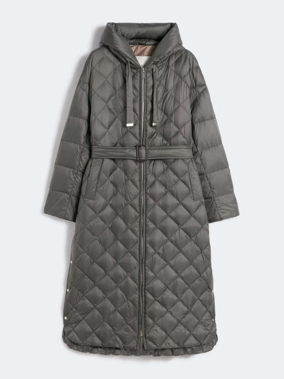 未使用 MaxMara 25冬女装长款绗缝羽绒服