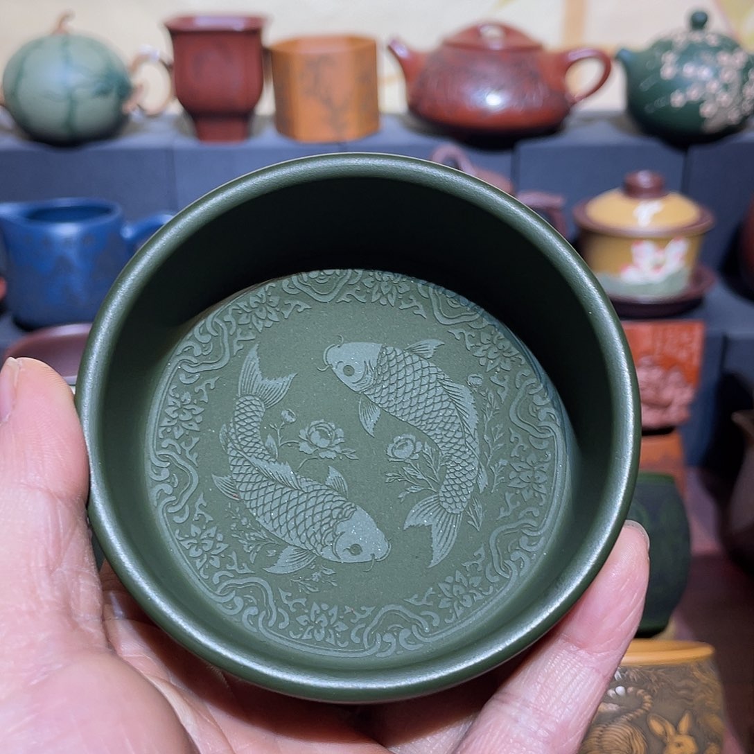 原矿紫砂手工主人杯