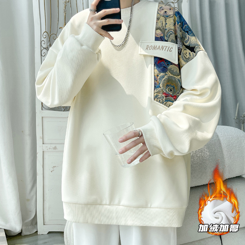 2025 HW23592加绒 旋律风车大码摇粒绒卫衣M-5X HW23792-特P35