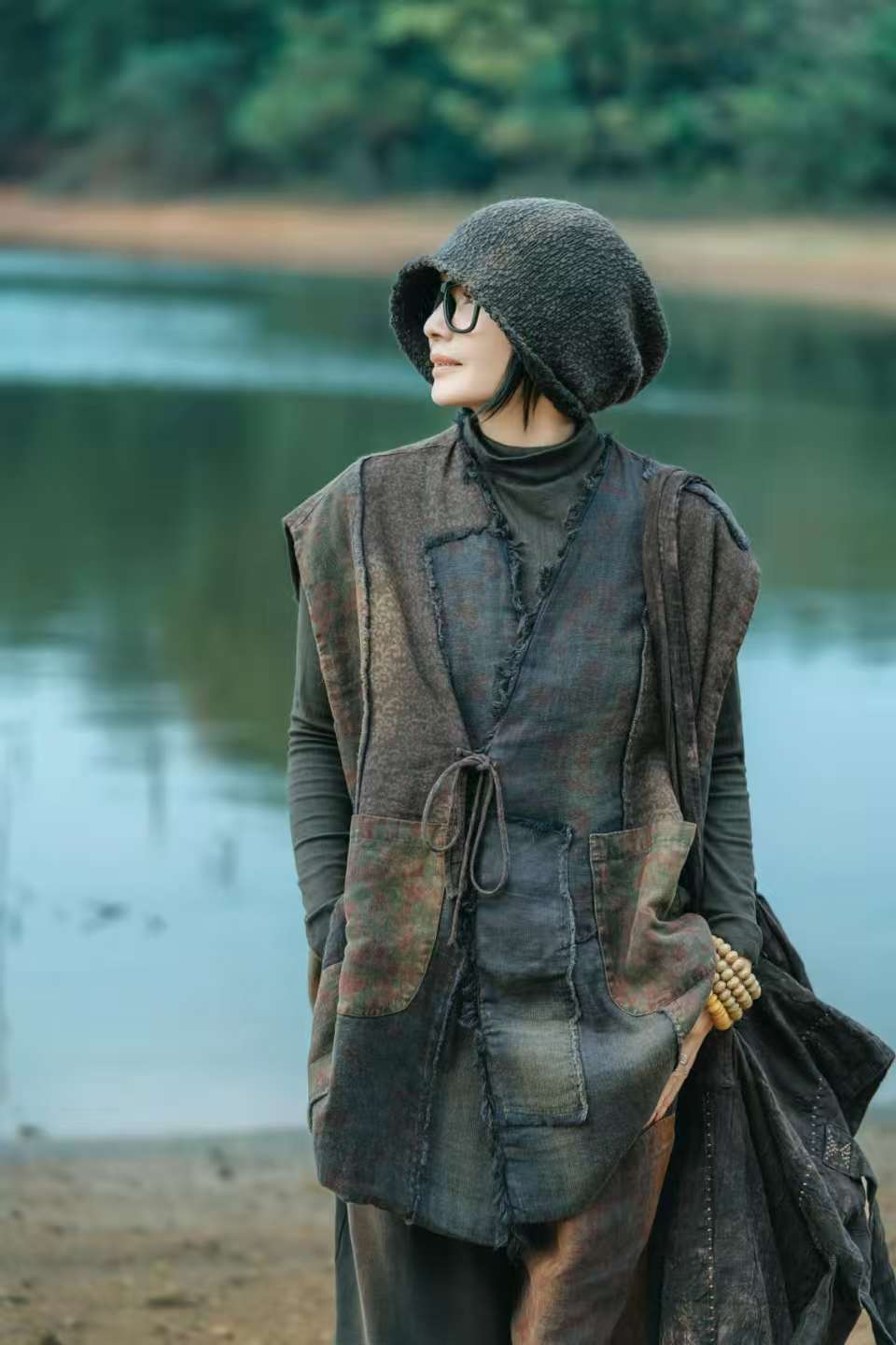 麻依者原创  棉马甲1161