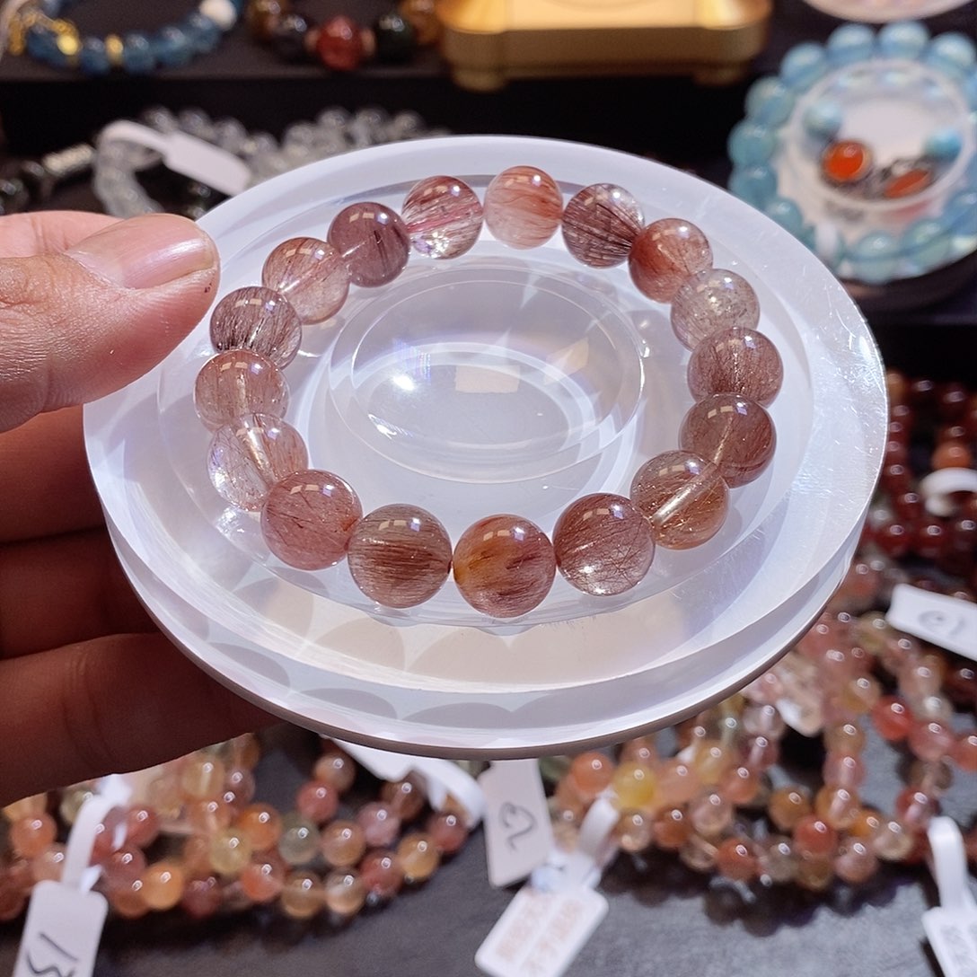 水晶手链未镶嵌哈*儿20