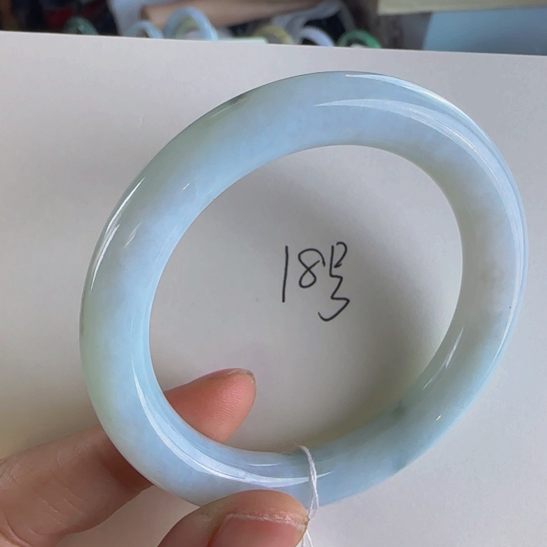 翡翠手镯未镶嵌老料53