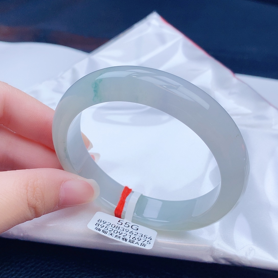 翡翠未镶嵌手镯缅甸天然翡翠a货手镯